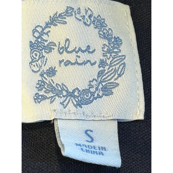 Blue Rain Womens Wrap Dress Small Multicolor Floral Short Sleeve Lightweight - Picture 4 of 12